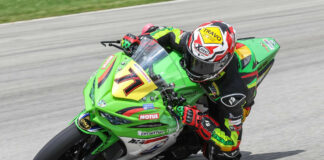 Levi Badie (71), as seen at PittRace earlier this season. Photo by Brian J. Nelson, courtesy Badie Racing.