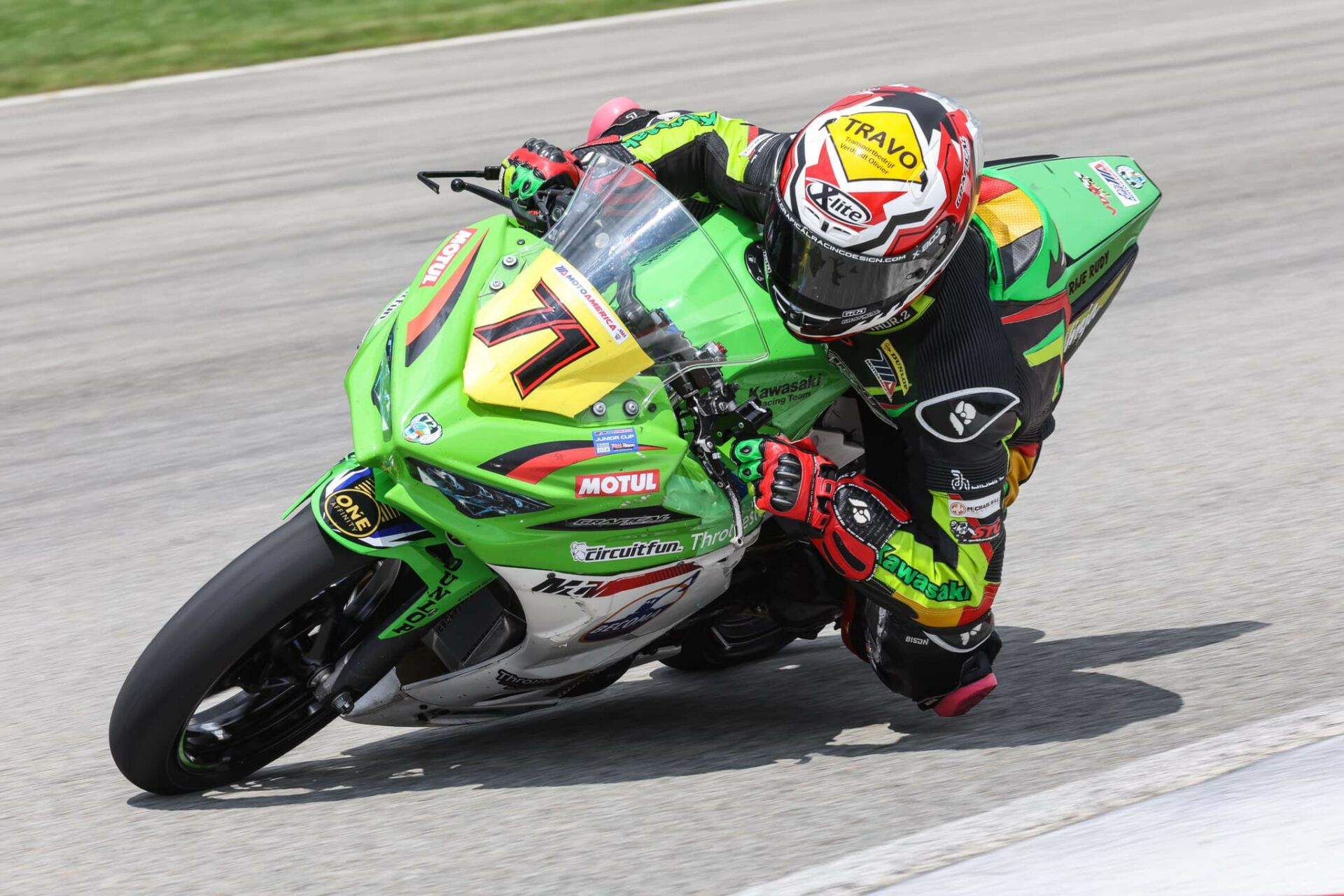 Levi Badie (71), as seen at PittRace earlier this season. Photo by Brian J. Nelson, courtesy Badie Racing.