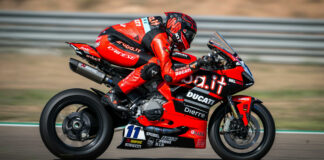 Nicolo Bulega (11). Photo courtesy Aruba.it Racing Ducati.
