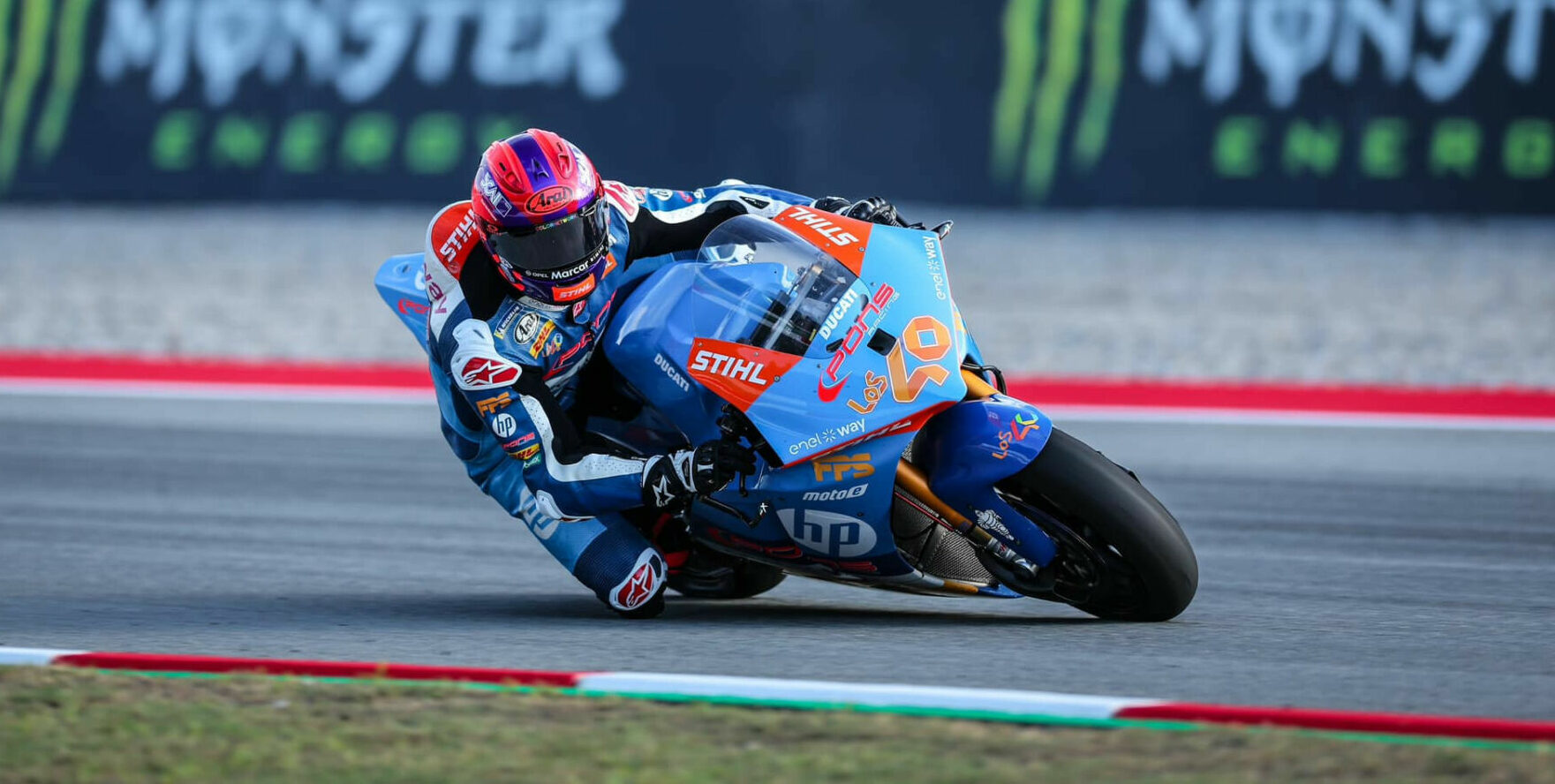 Mattia Casadei (40). Photo courtesy Dorna.