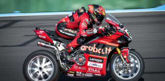 Michael Rinaldi (21). Photo courtesy Aruba.it Racing Ducati.