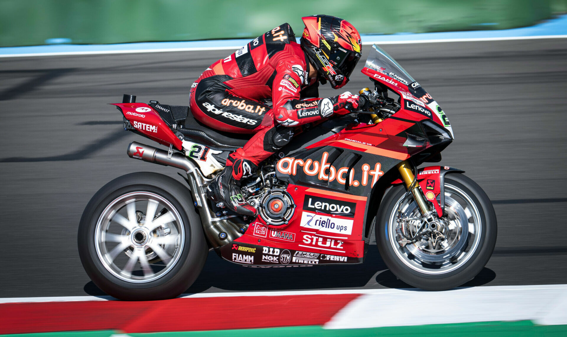 Michael Rinaldi (21). Photo courtesy Aruba.it Racing Ducati.