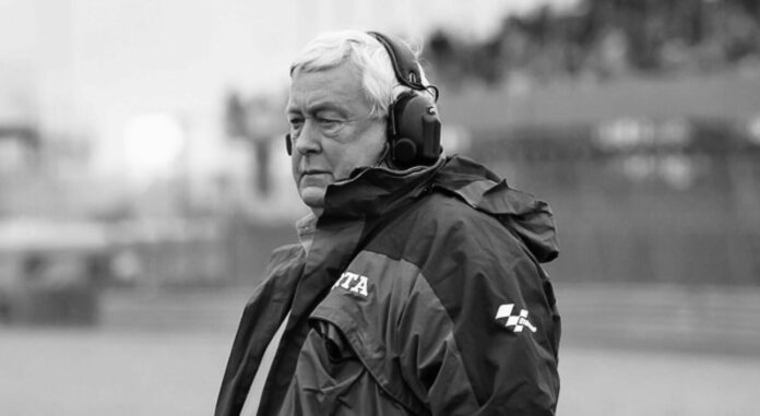 Mike Trimby, R.I.P. Photo courtesy Dorna. Mike Trimby, R.I.P. Photo courtesy Dorna.