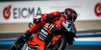 Nicolo Bulega (11). Photo courtesy Aruba.it Racing Ducati.