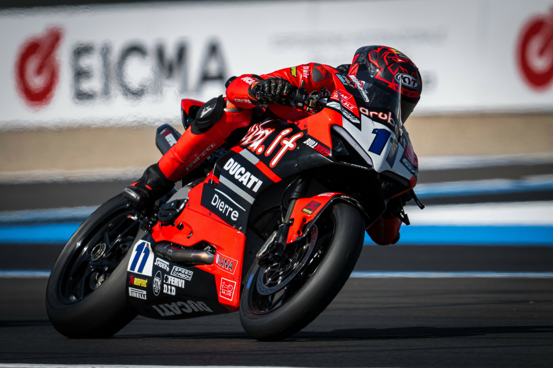 Nicolo Bulega (11). Photo courtesy Aruba.it Racing Ducati.