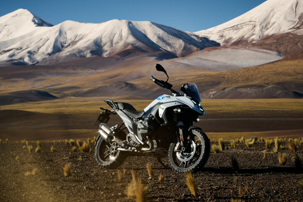 A 2024 BMW R 1300 GS at rest. Photo courtesy BMW Motorrad North America.