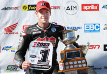 2023 Bridgestone CSBK Champion Ben Young. Photo by Rob O'Brien, courtesy CSBK.