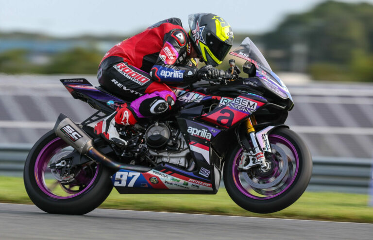 MotoAmerica: Landers On Twins Cup Pole At Rainy NJMP