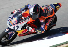 Jacob Roulstone (12). Photo courtesy Red Bull KTM Tech3.