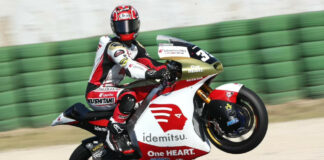 Somkiat Chantra (35). Photo courtesy Idemitsu Honda Team Asia.