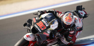 Takaaki Nakagami (30). Photo courtesy LCR Honda.