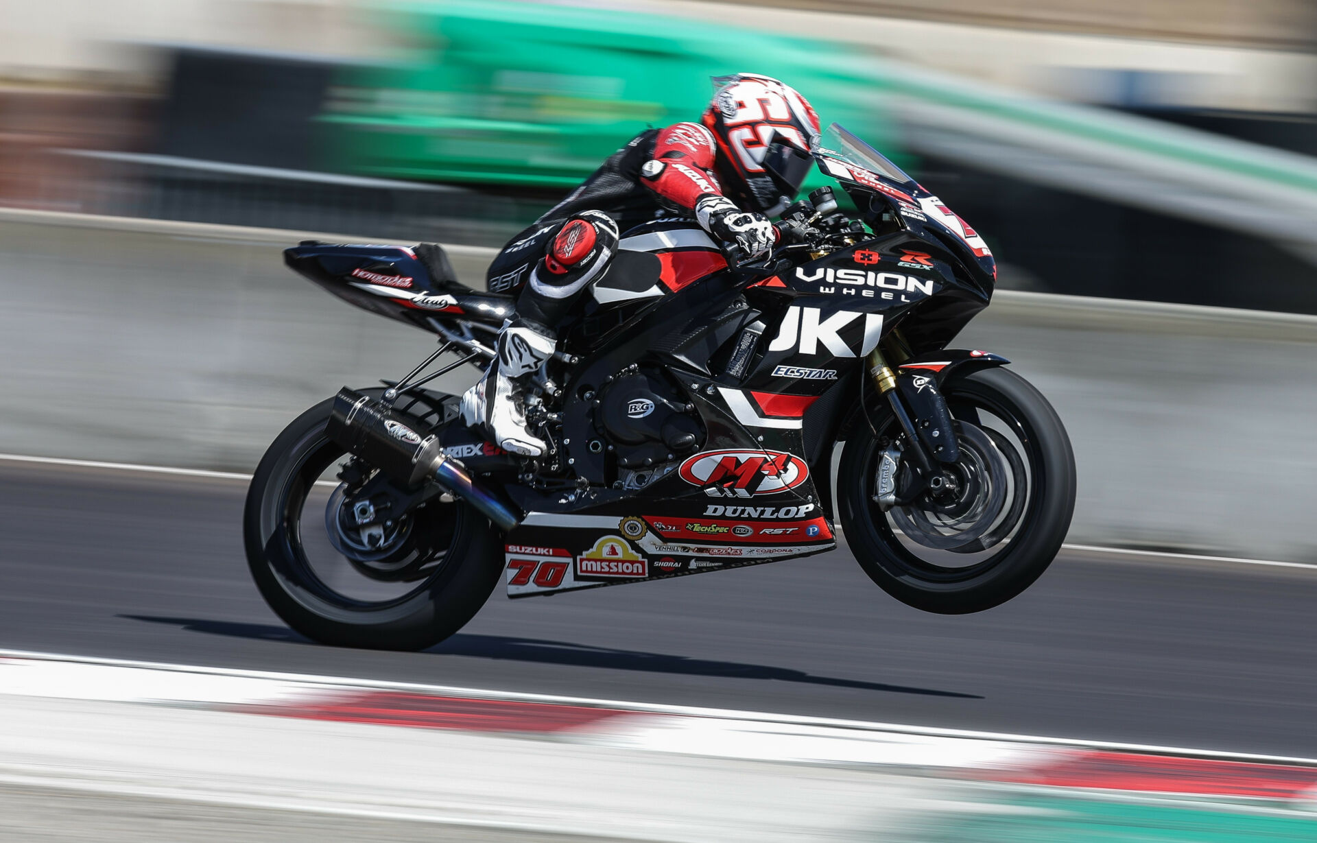 Tyler Scott (70), as seen earlier this season at Laguna Seca. Photo by Brian J. Nelson.