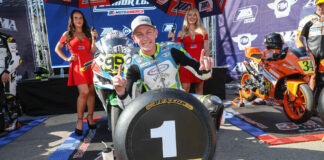2023 MotoAmerica Junior Cup Champion Avery Dreher. Photo by Brian J. Nelson.