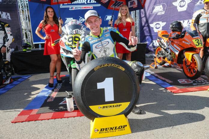 2023 MotoAmerica Junior Cup Champion Avery Dreher. Photo by Brian J. Nelson.