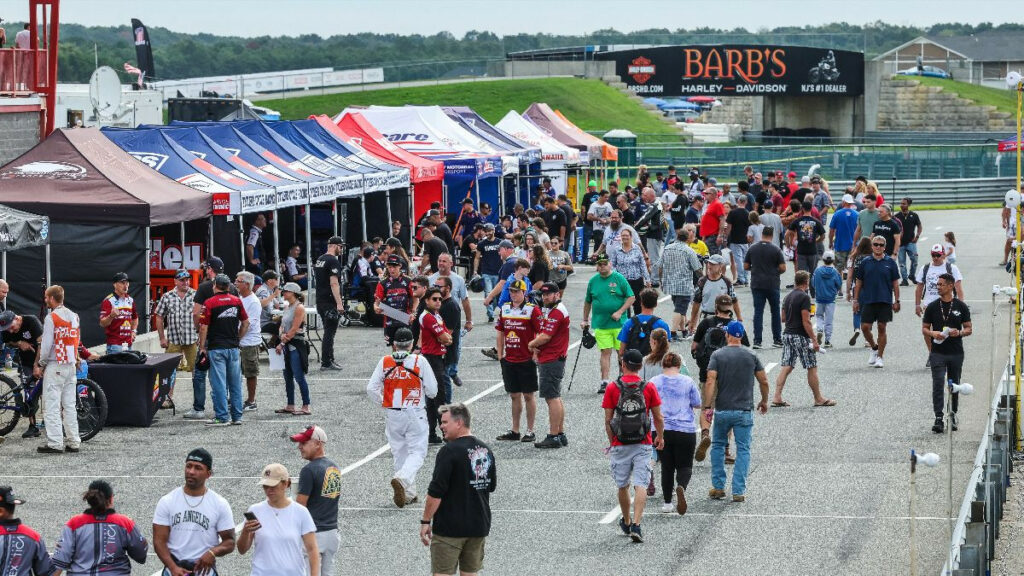 MotoAmerica's season finale will take place at New Jersey Motorsports Park, September 22-24, and will be chock full of fan activity in addition to the on-track racing. Photo by Brian J. Nelson.