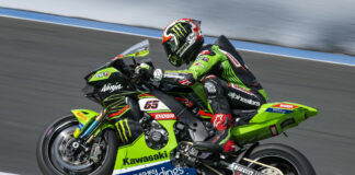 Jonathan Rea (65). Photo courtesy Kawasaki.