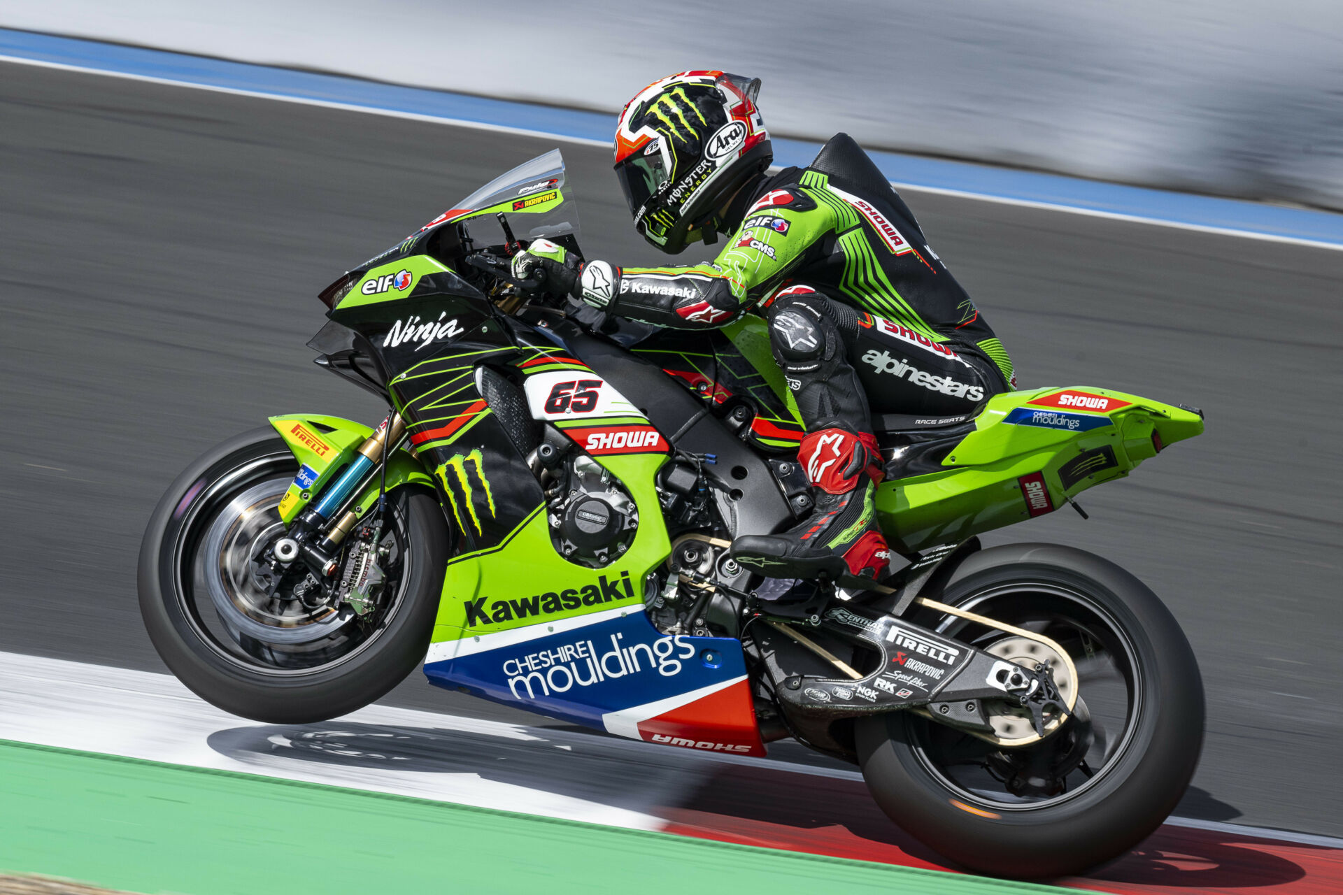 Jonathan Rea (65). Photo courtesy Kawasaki.