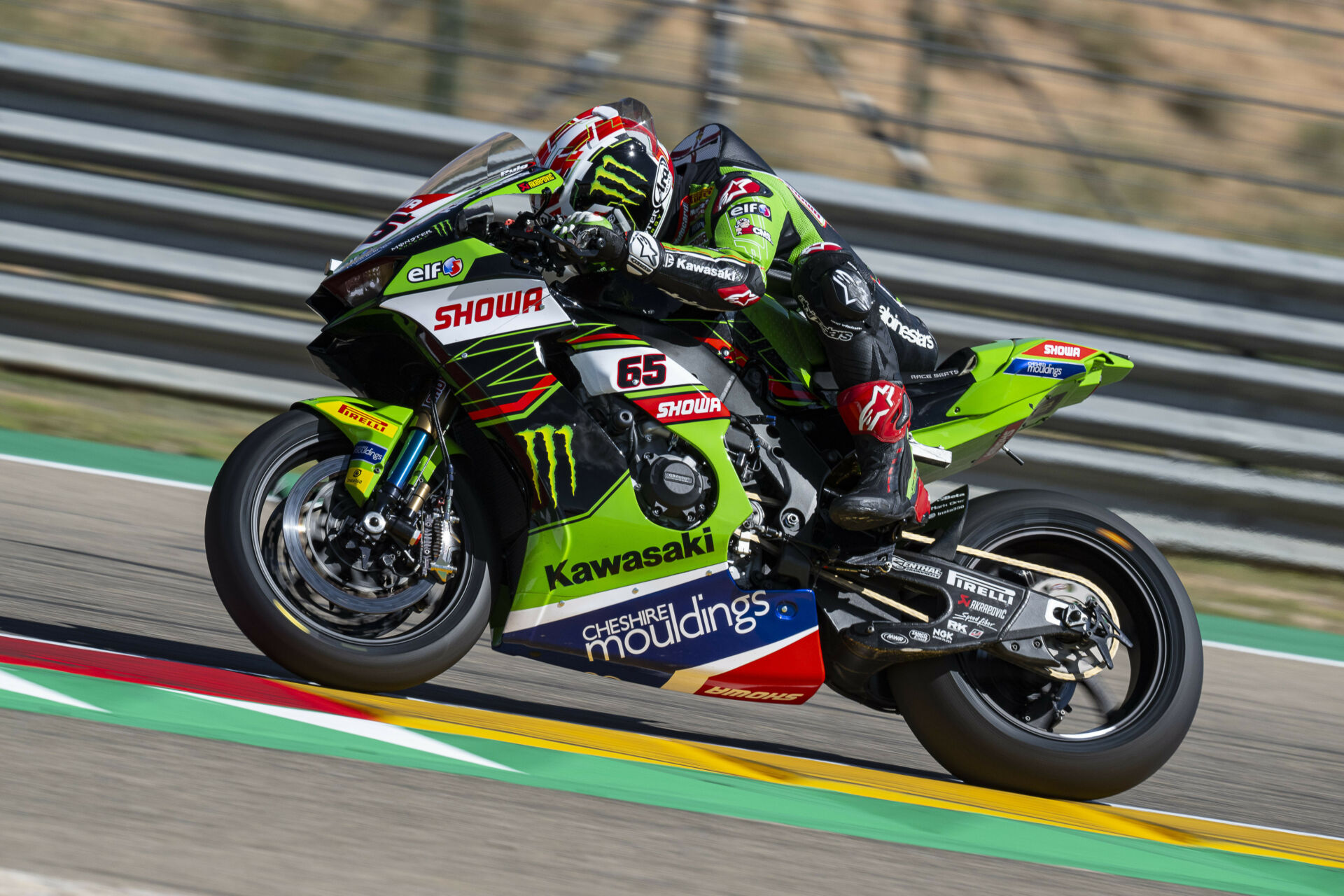 Jonathan Rea (65). Photo courtesy Kawasaki.