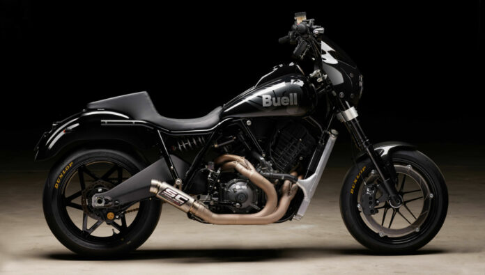 The Buell Super Cruiser 1190 concept bike. Photo courtesy Buell.