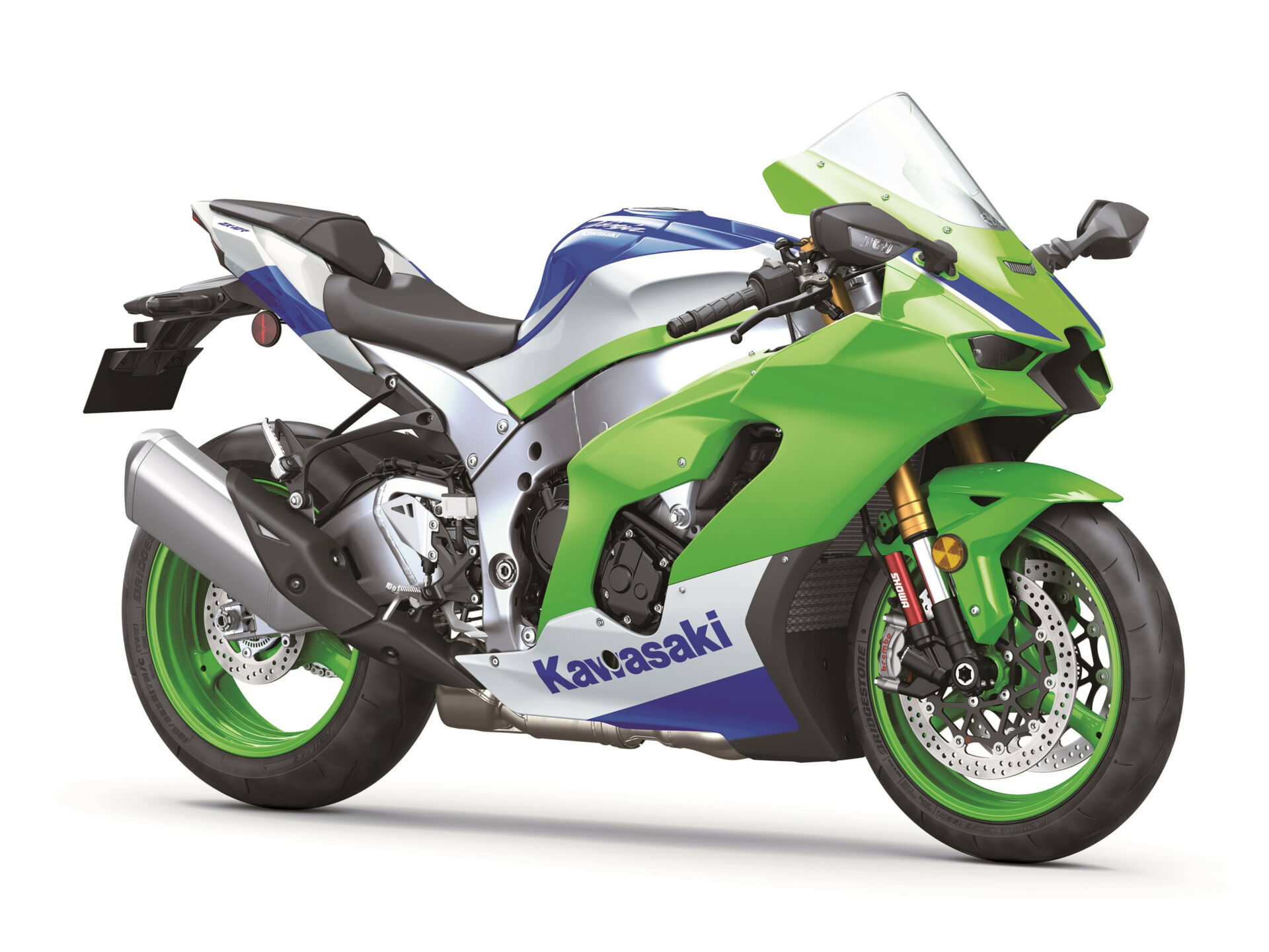 A 40th Anniversary Kawasaki Ninja ZX-10R ABS. Photo courtesy Kawasaki Motors Corp., U.S.A.