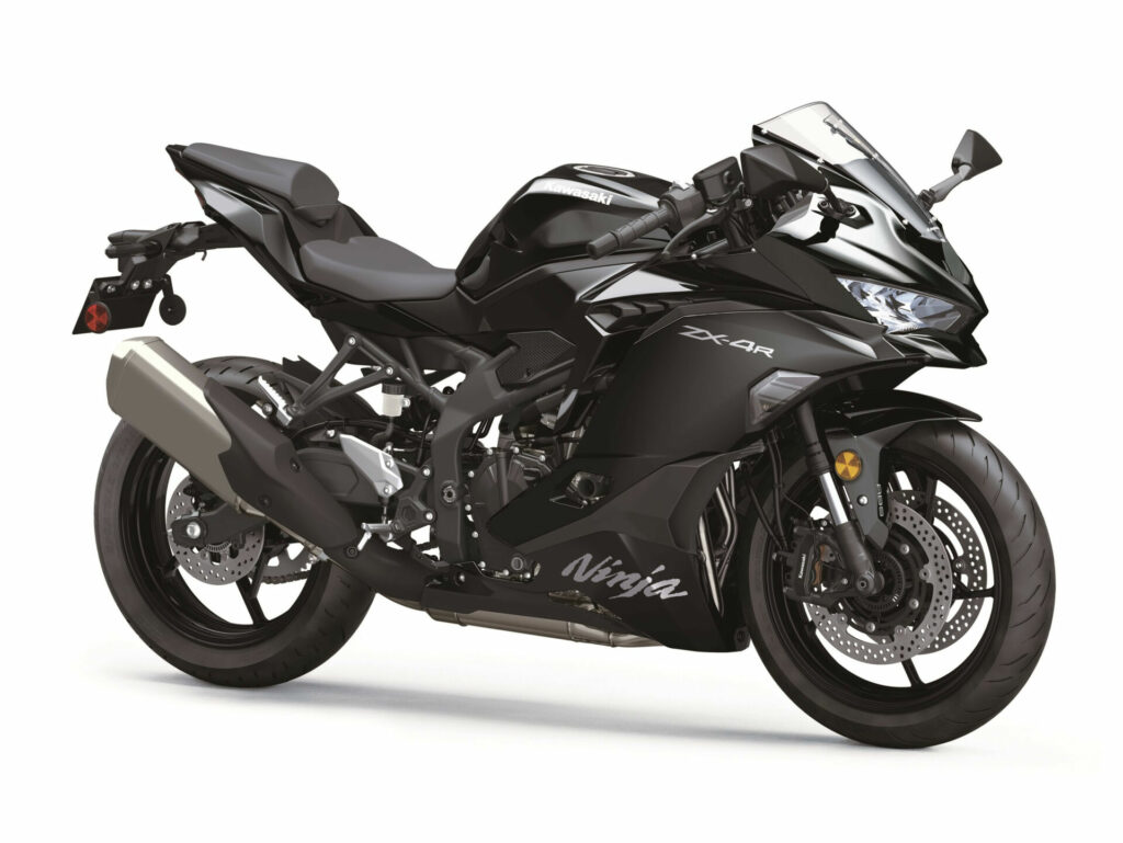 A 2024 Kawasaki Ninja ZX-4R. Photo courtesy Kawasaki Motors Corp., U.S.A.