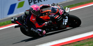 Aleix Espargaro (41). Photo courtesy Dorna.