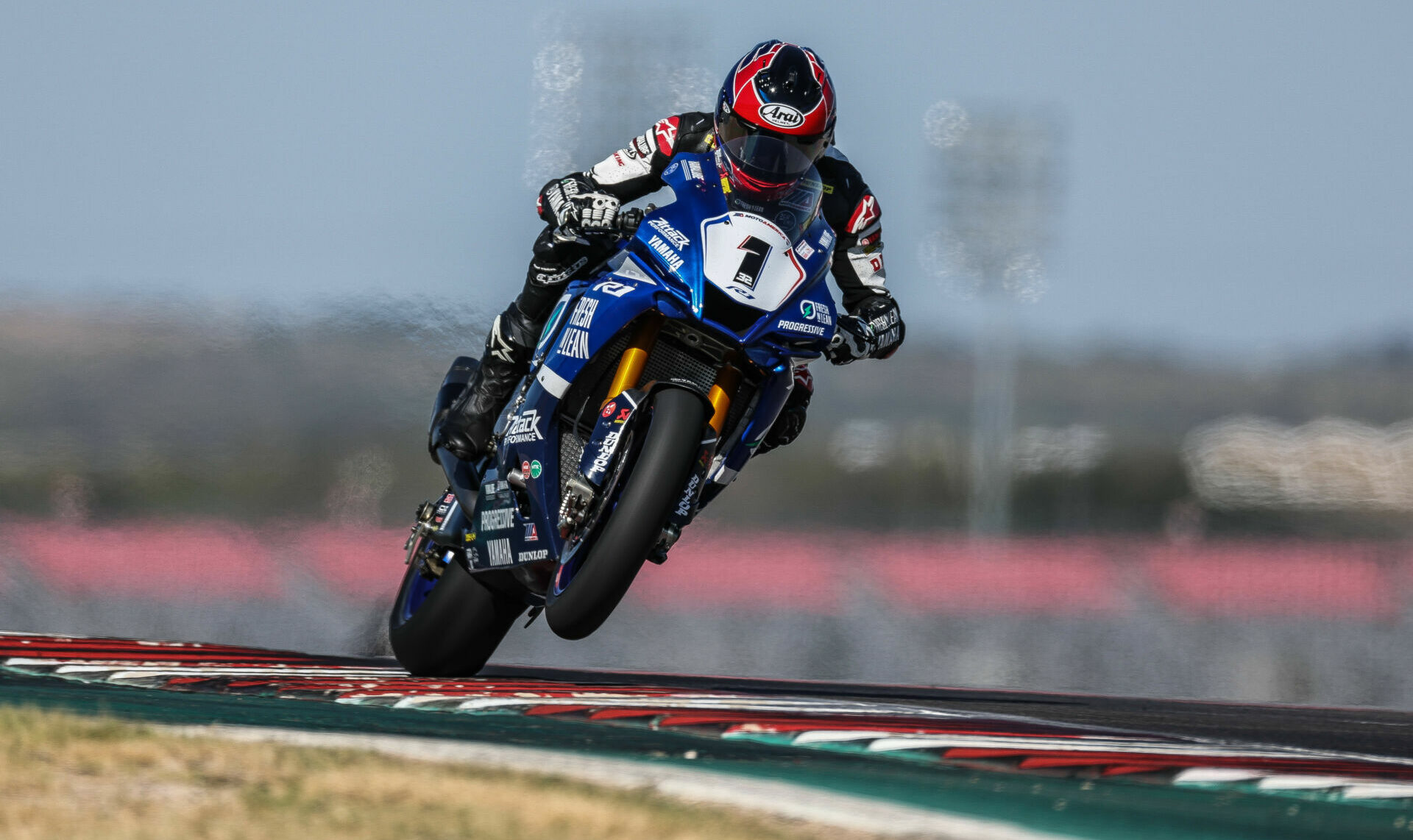Jake Gagne (1) in action at Circuit of The Americas (COTA). Photo by Brian J. Nelson.