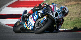 Garrett Gerloff (31). Photo courtesy BMW Motorrad Motorsport.