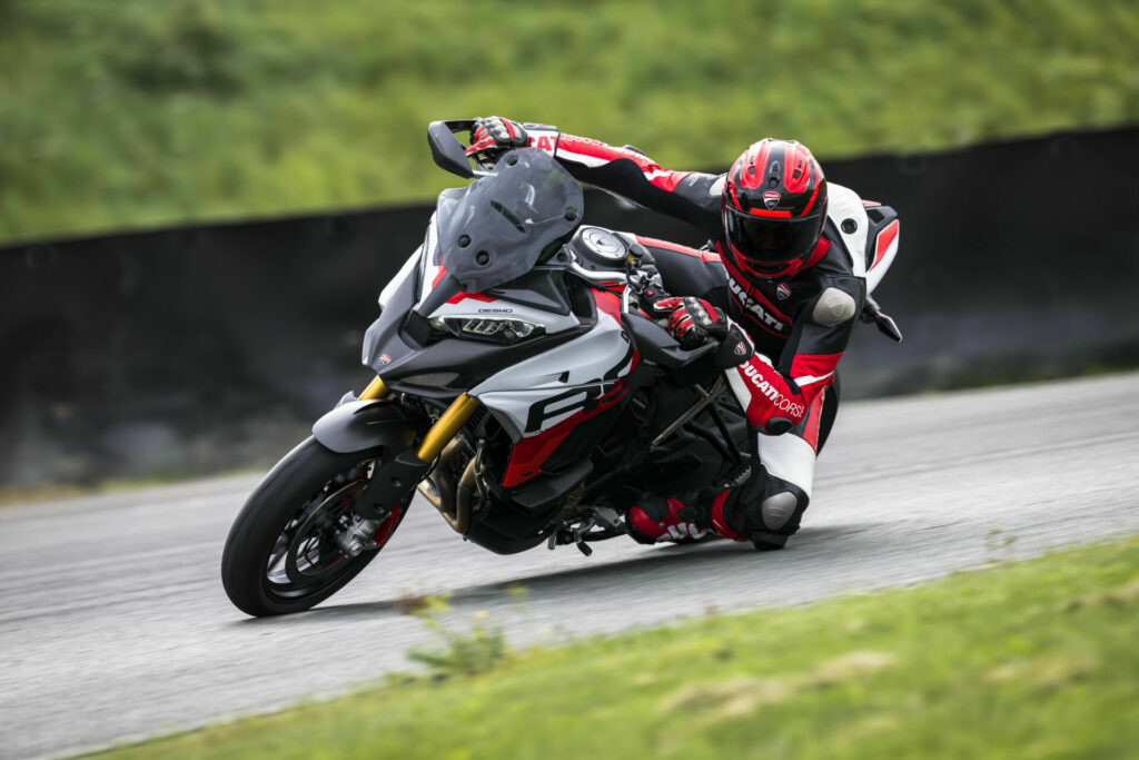 Ducati's new 2024-model Multistrada V4 RS. Photo courtesy Ducati.