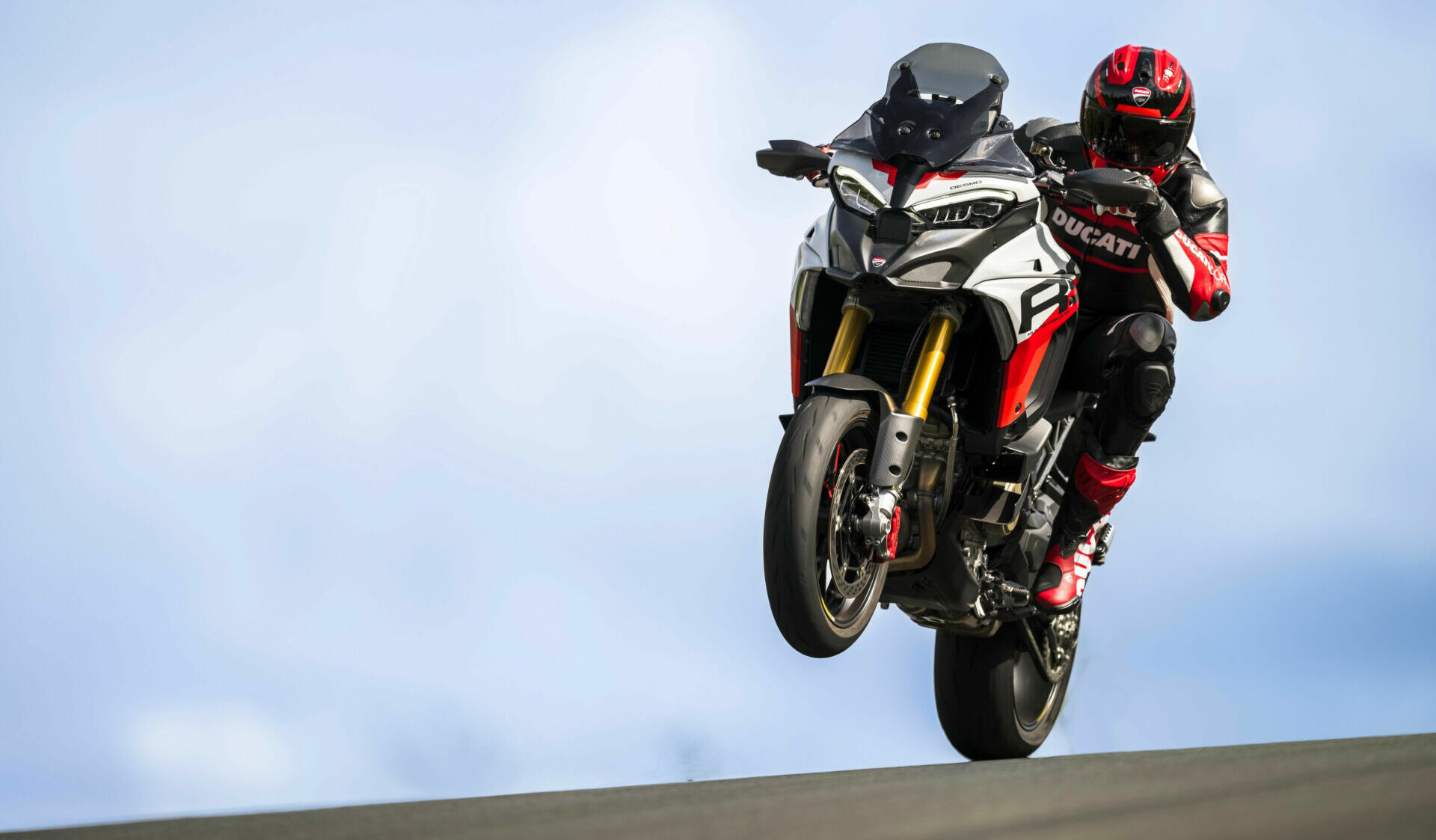 Ducati's new 2024-model Multistrada V4 RS. Photo courtesy Ducati.