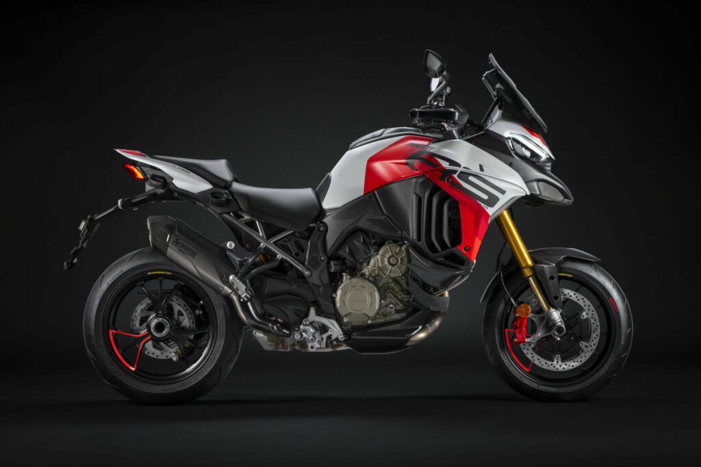 Ducati's new 2024-model Multistrada V4 RS. Photo courtesy Ducati.