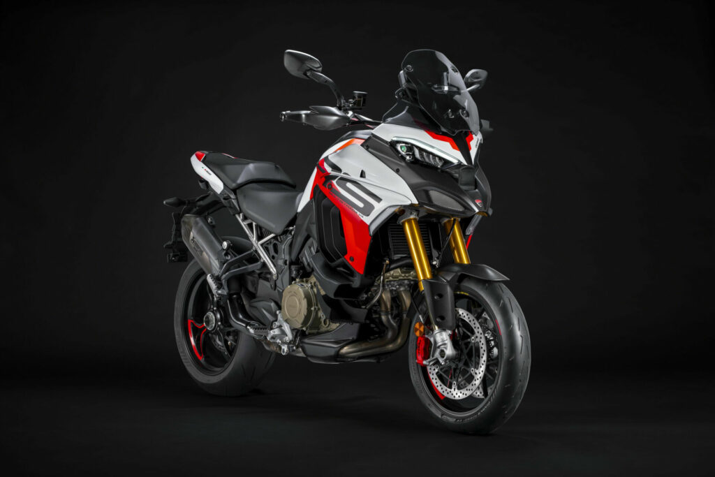 Ducati's new 2024-model Multistrada V4 RS. Photo courtesy Ducati.