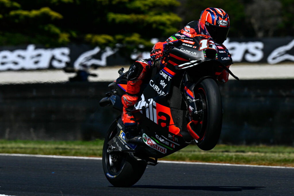 Maverick Vinales (12). Photo courtesy Dorna.