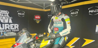 Rossi Moor on his Aprilia RS 660 at Imola. Photo courtesy Stefano Favaro