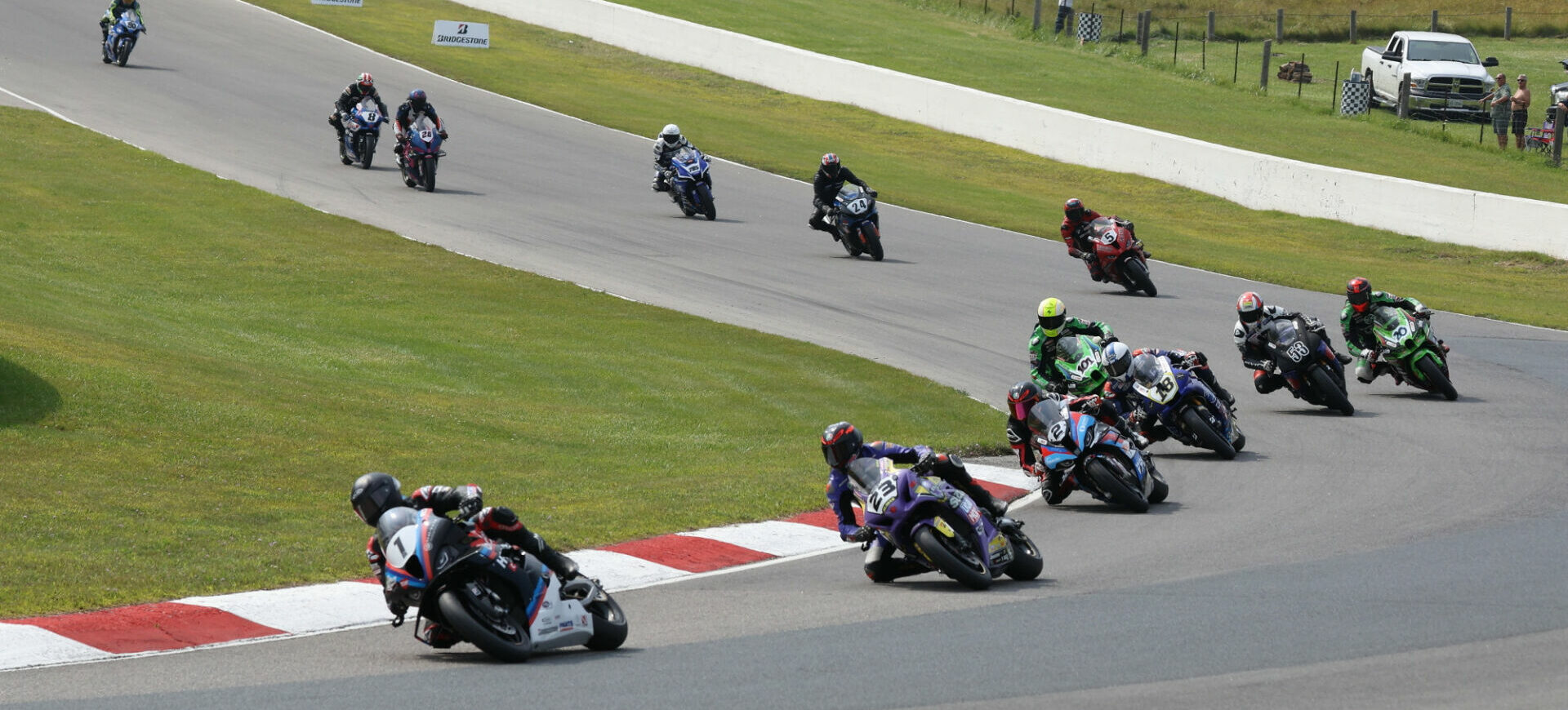 The 2024 Bridgestone Canadian Superbike Championship calendar was released today with six rounds scheduled from Nova Scotia to Alberta. Photo by Rob O'Brien, courtesy CSBK.
