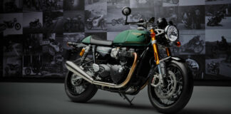 A 2025 Triumph Thruxton FE (Final Edition). Photo courtesy Triumph.