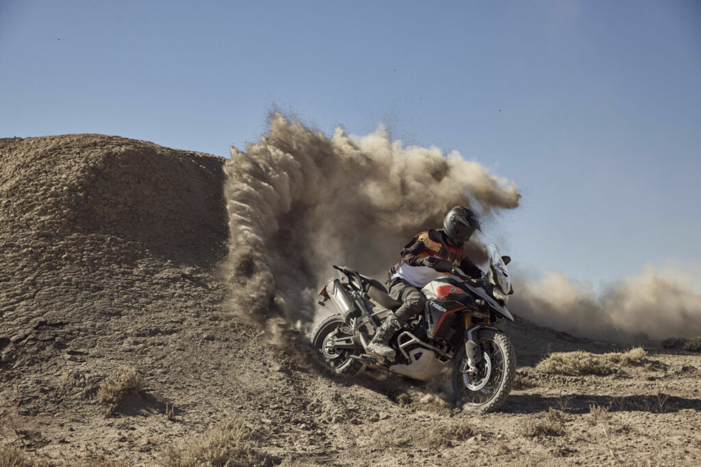 A 2024 Triumph Tiger 900 Rally Pro. Photo courtesy Triumph.