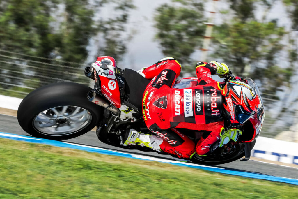 Alvaro Bautista. Photo courtesy Dorna.