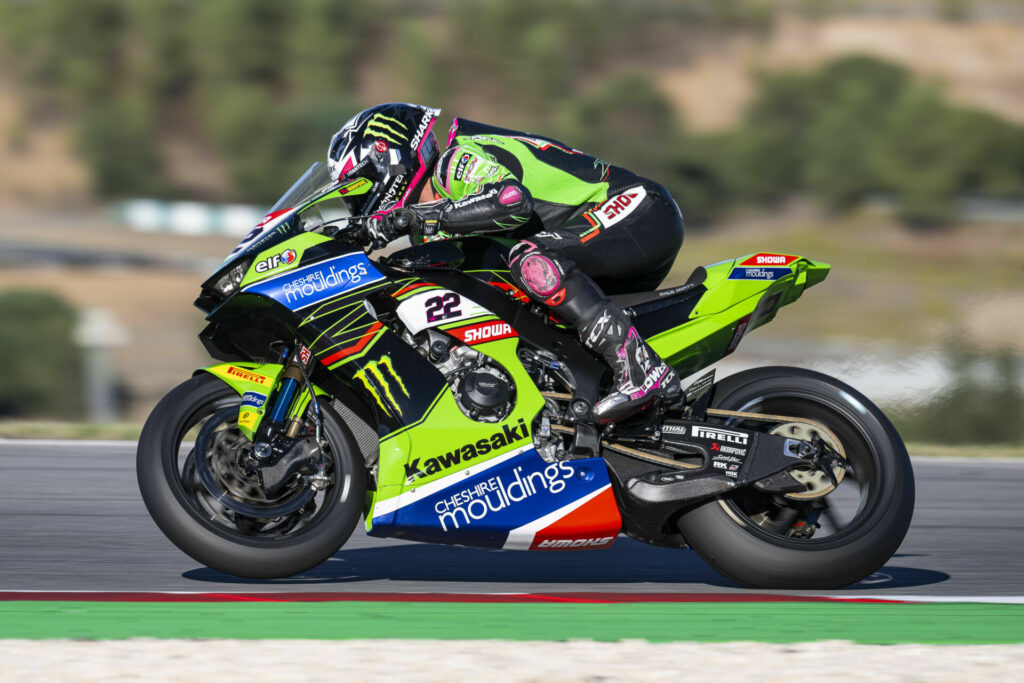 Alex Lowes (22). Photo courtesy Kawasaki.