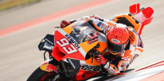 Marc Marquez (93). Photo courtesy Repsol Honda.