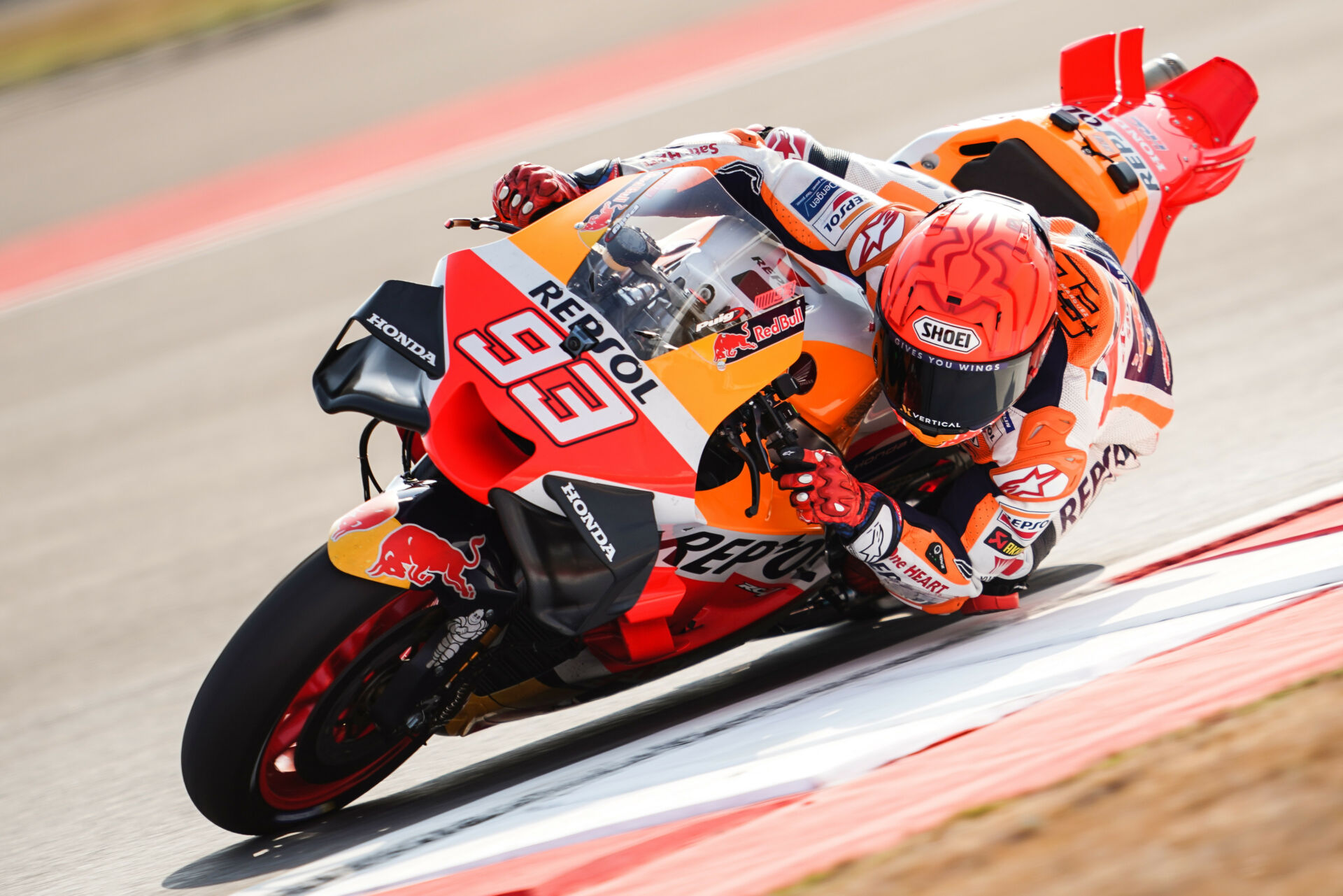 Marc Marquez (93). Photo courtesy Repsol Honda.