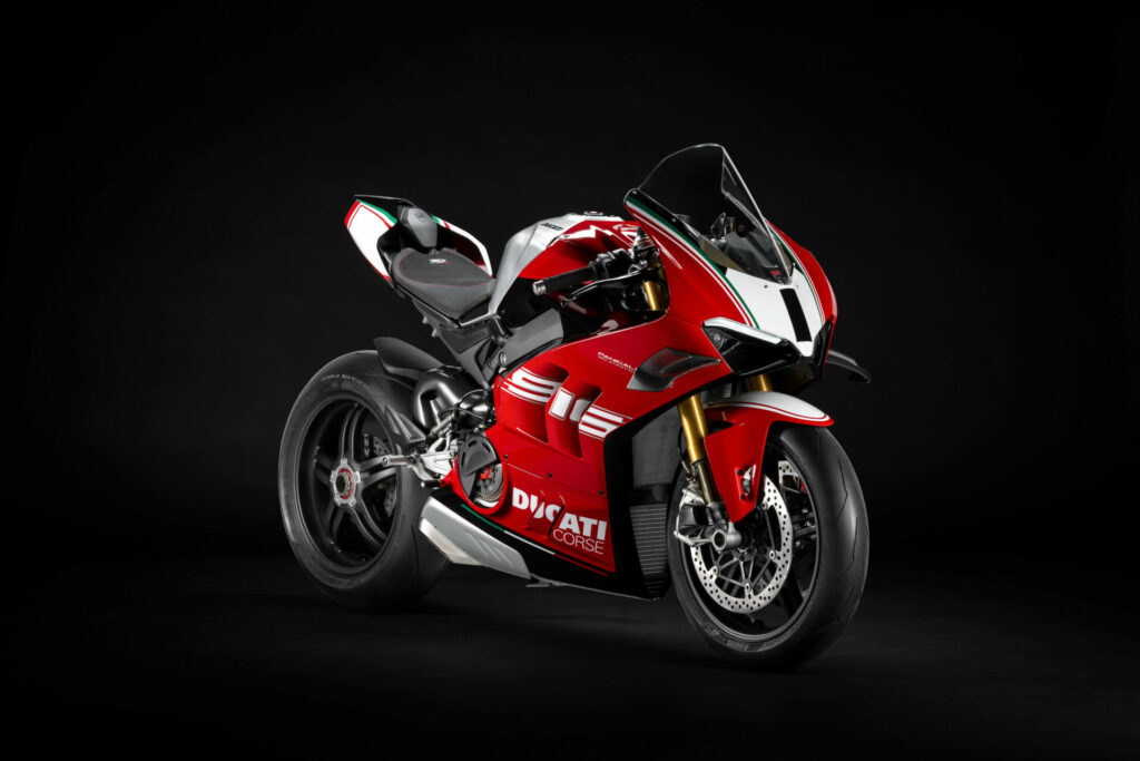 A 2024 Ducati Panigale V4 SP2 30° Anniversario 916. Photo courtesy Ducati.