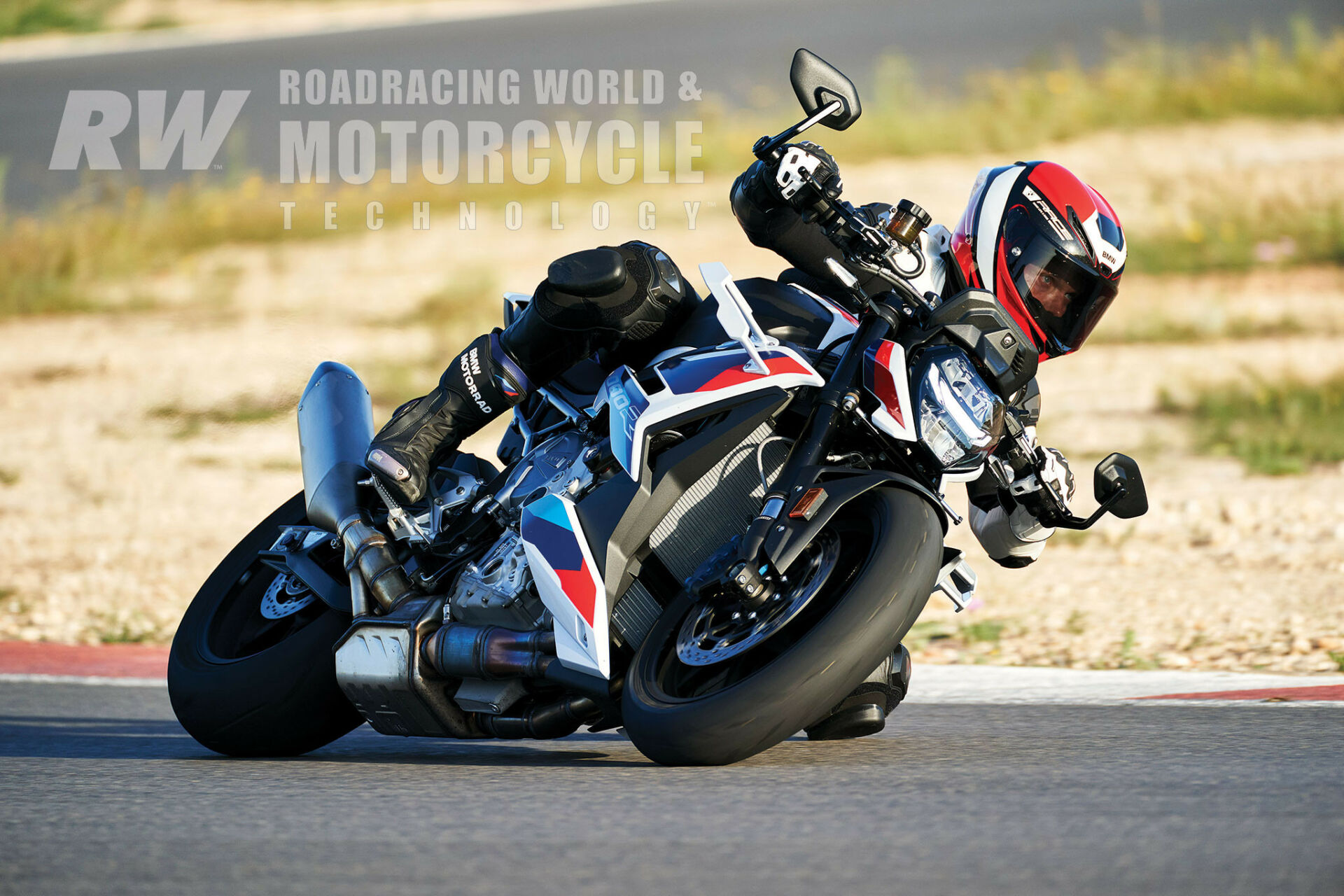 A solid twin-spar chassis, active suspension and advanced electronic riding aids make the BMW M 1000 R fun. A comfortable riding position means less fatigue, which means more time on the track. Photo by caliphotography.com.  