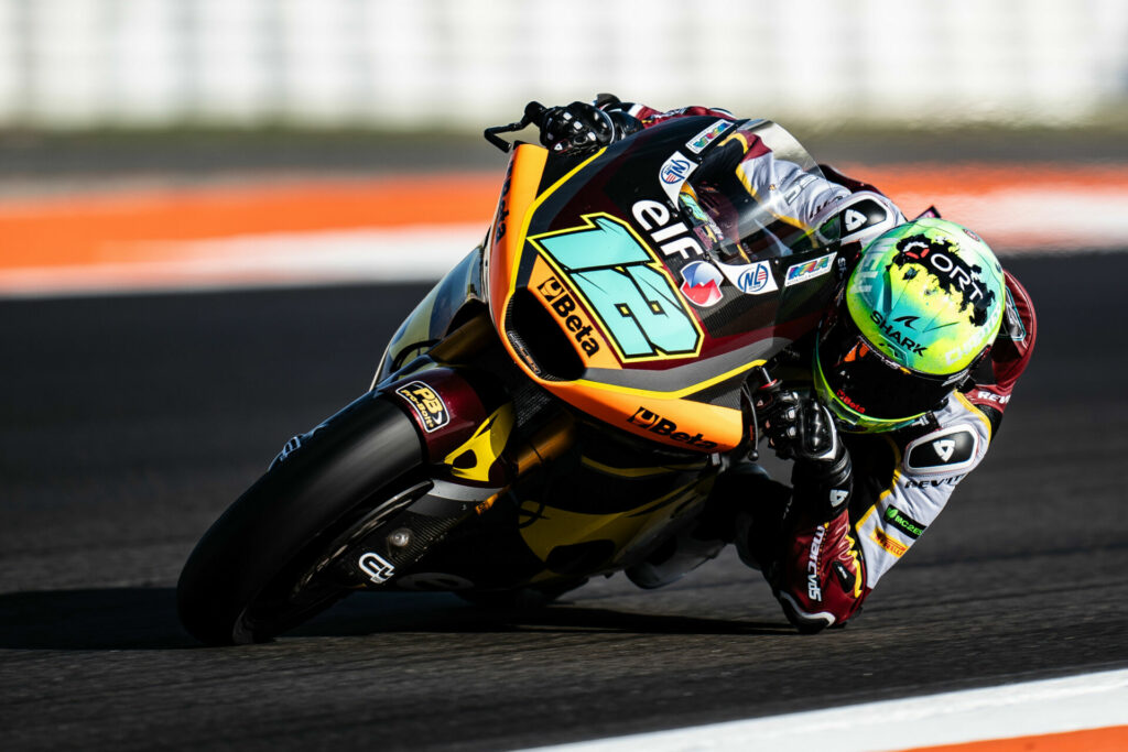 Filip Salac (12). Photo courtesy Marc VDS Racing Team.