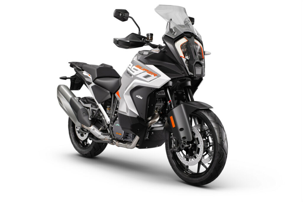 A 2024-model KTM 1290 Super Adventure S. Photo courtesy KTM.