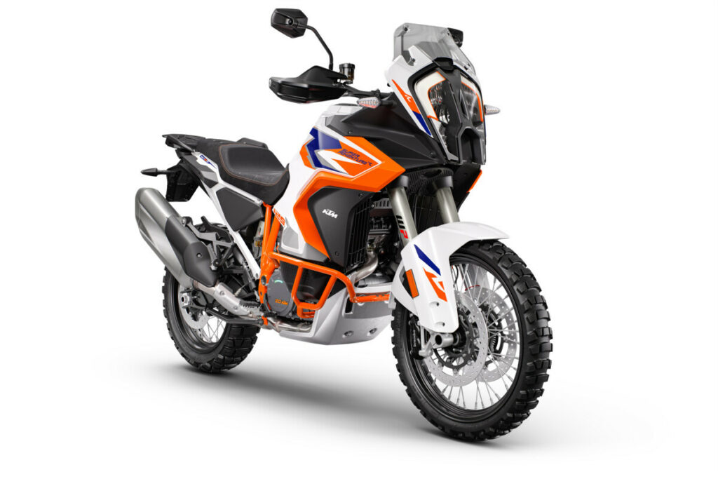 A 2024-model KTM 1290 Super Adventure R. Photo courtesy KTM.