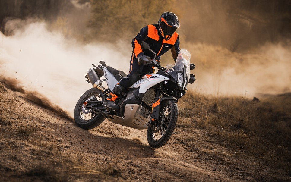 A 2024 KTM 790 Adventure. Photo courtesy KTM.