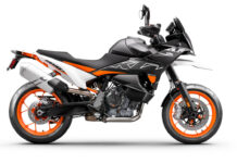 A 2024 KTM 890 SMT. Photo courtesy KTM.