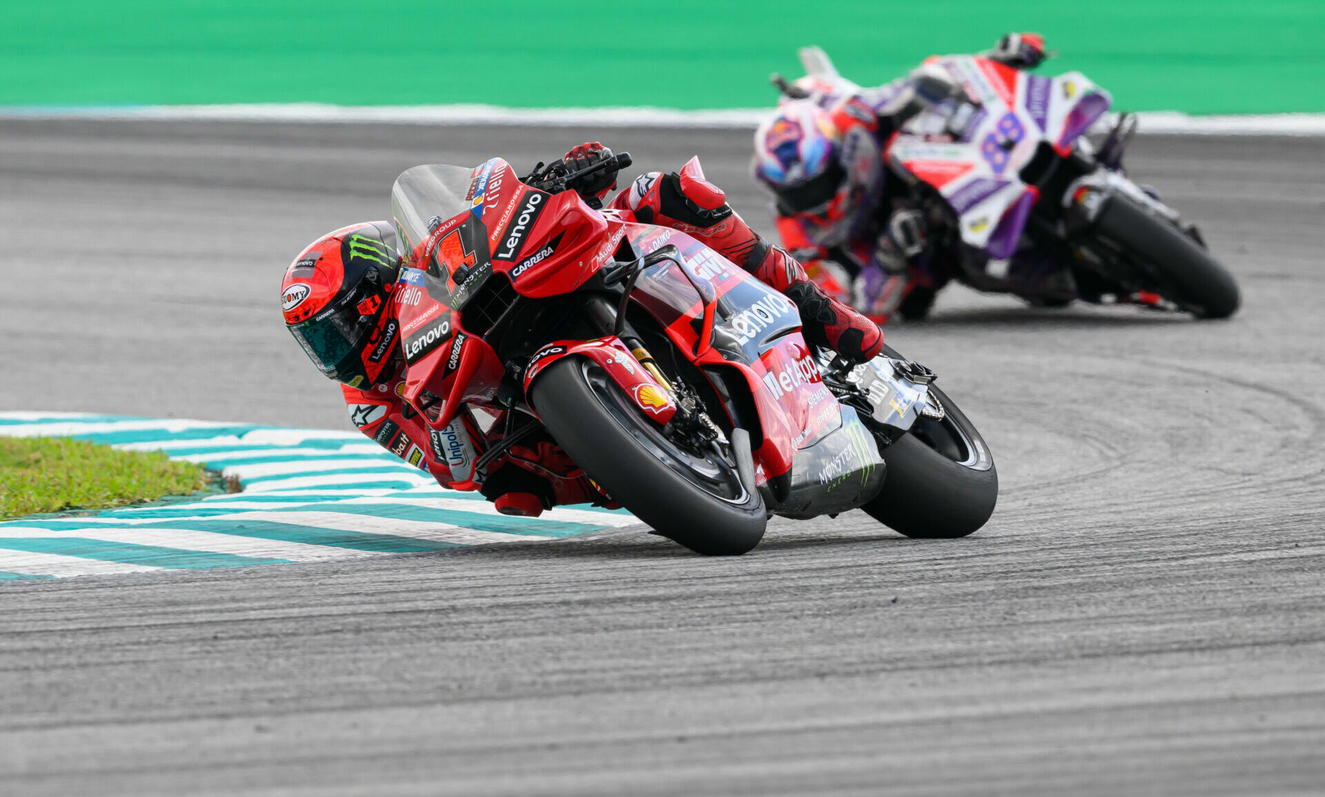 The 2023 MotoGP World Championship is now a two-rider duel between defending World Champion Francesco 