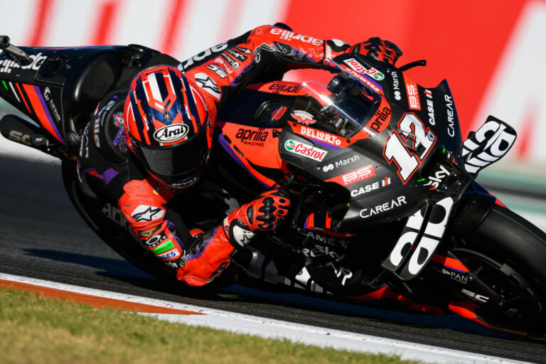 MotoGP: Vinales Breaks Lap Record, Bagnaia Headed To Q1 In Valencia (Updated)
